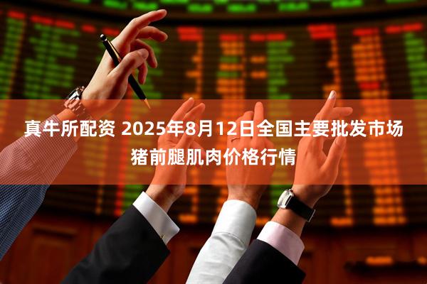 真牛所配资 2025年8月12日全国主要批发市场猪前腿肌肉价格行情