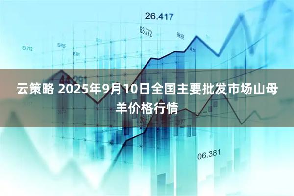 云策略 2025年9月10日全国主要批发市场山母羊价格行情
